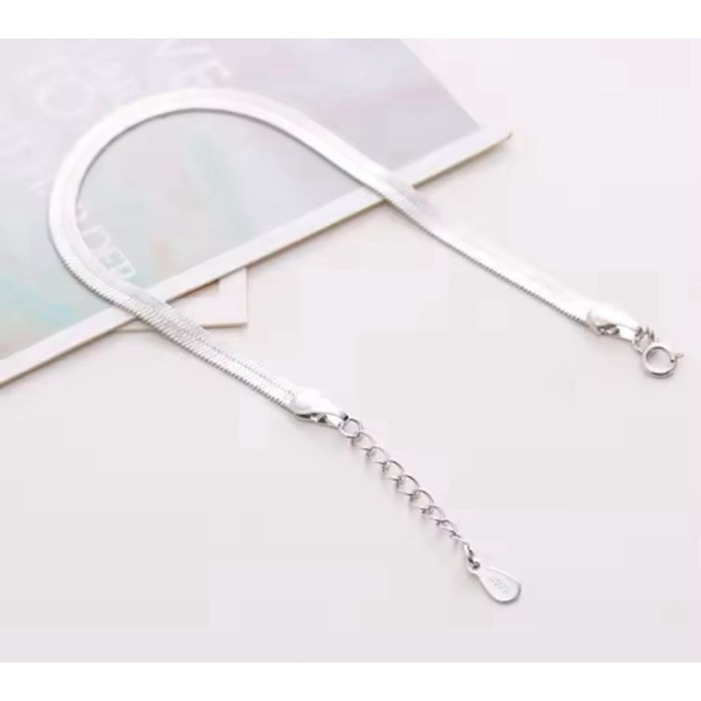 NEW Ankle Bracelet 925 Sterling Silver Anklet, Ankle Snake Chain Anklet